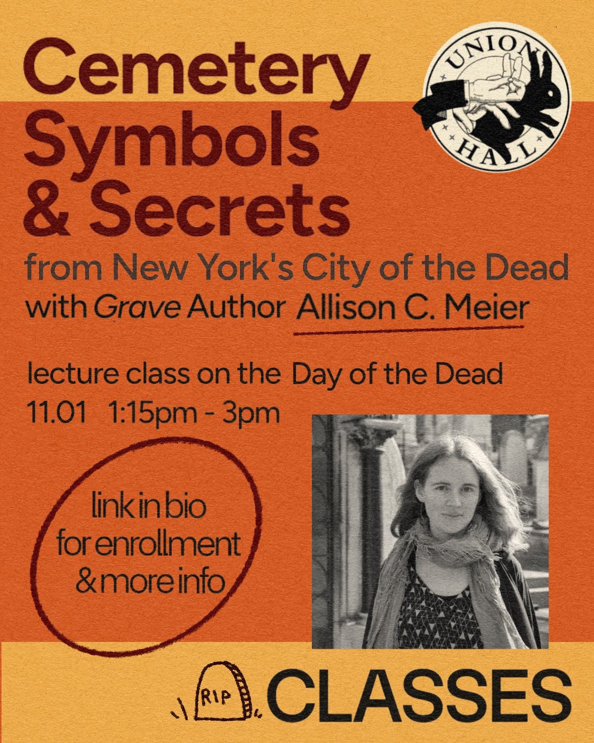 (CLASS) Cemetery Symbols & Secrets from New York's City of the Dead