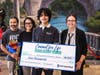 Big smiles and a big accomplishment as Deven celebrates earning a Commit for Life scholarship for his community service and support of life-saving blood donations!