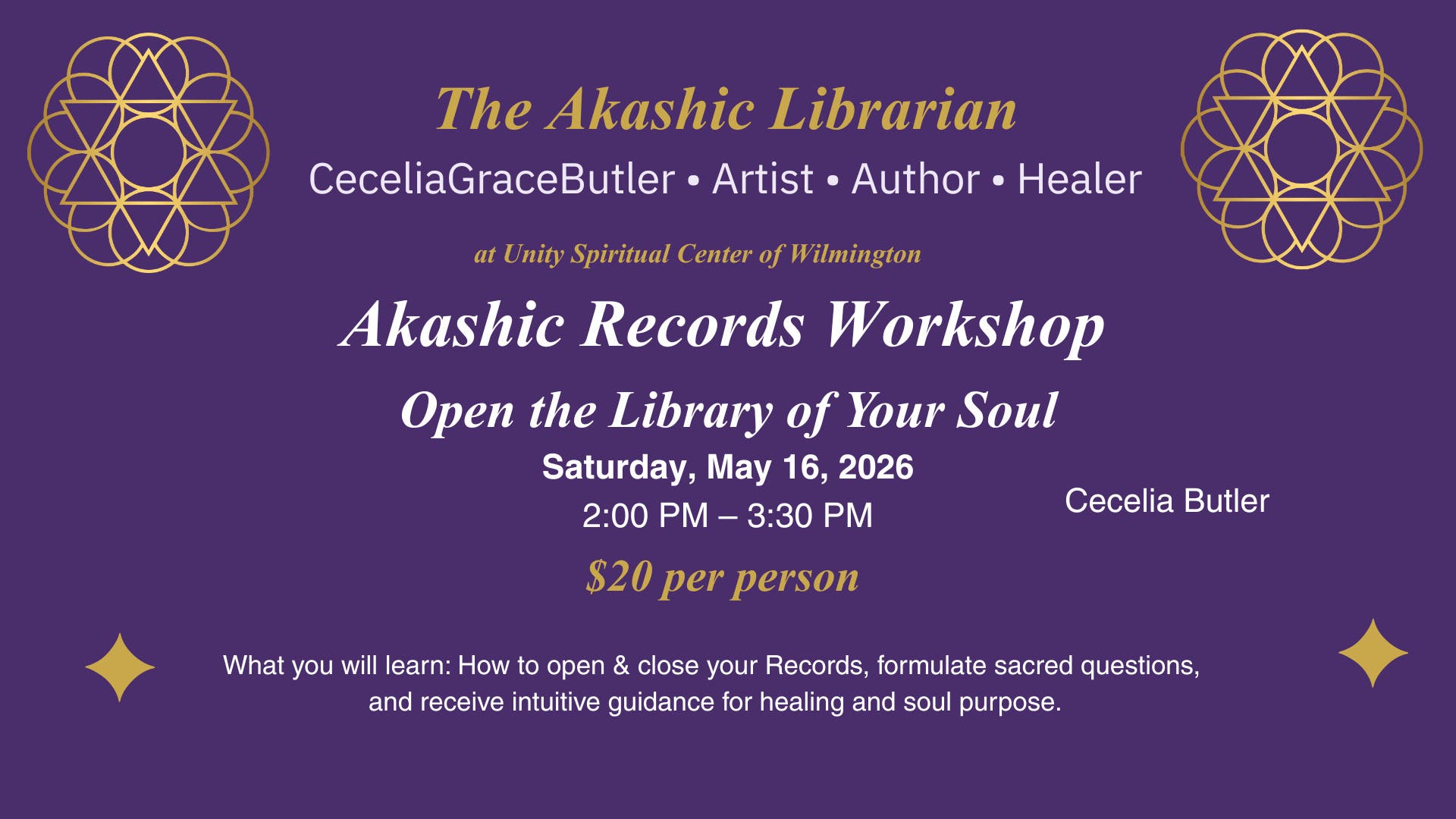 Akashic Records Workshop