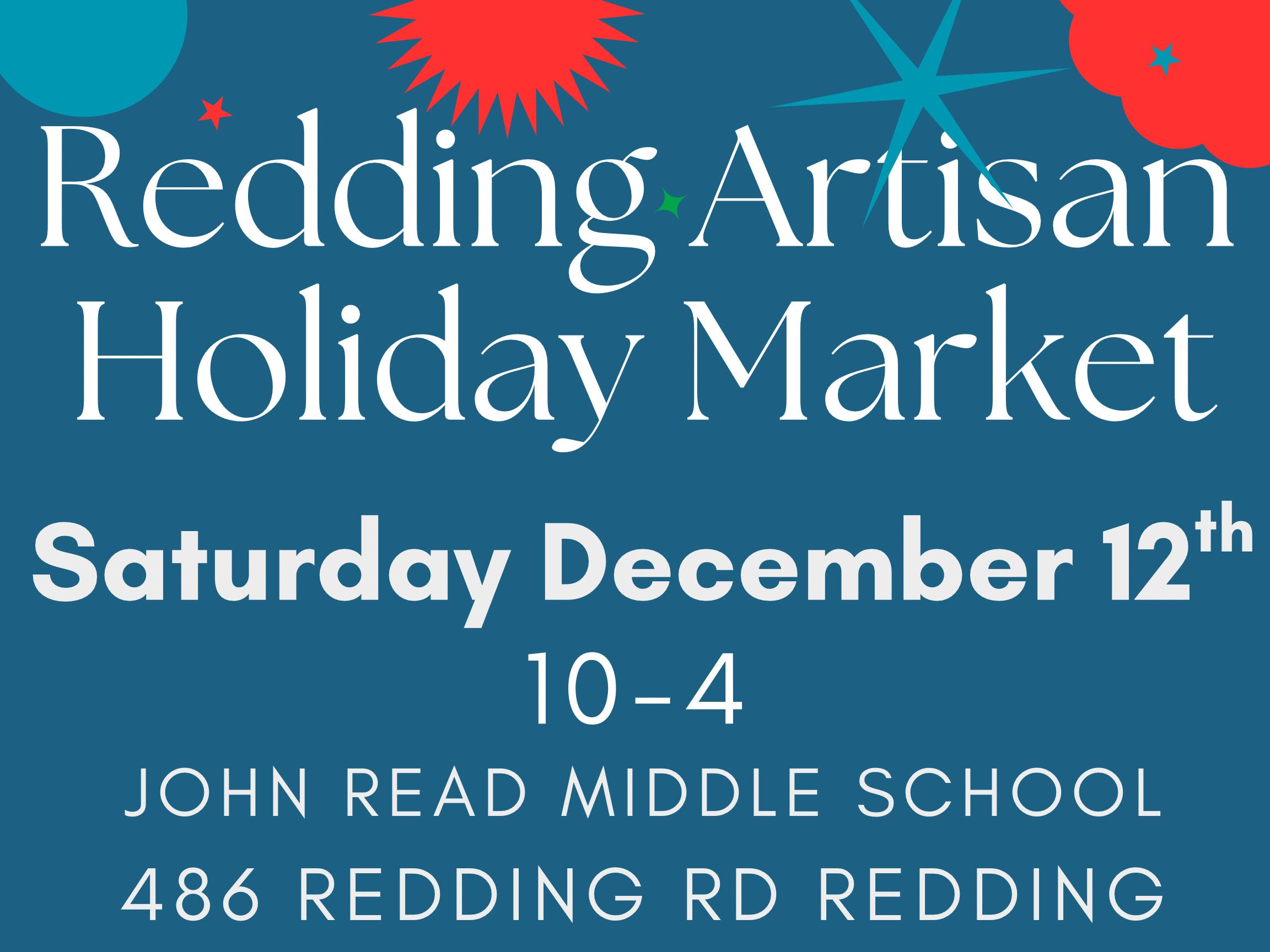 Redding Artisan Holiday Market