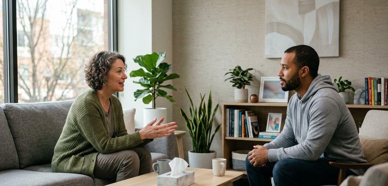 Structured outpatient addiction treatment discussion for adults near Morristown NJ