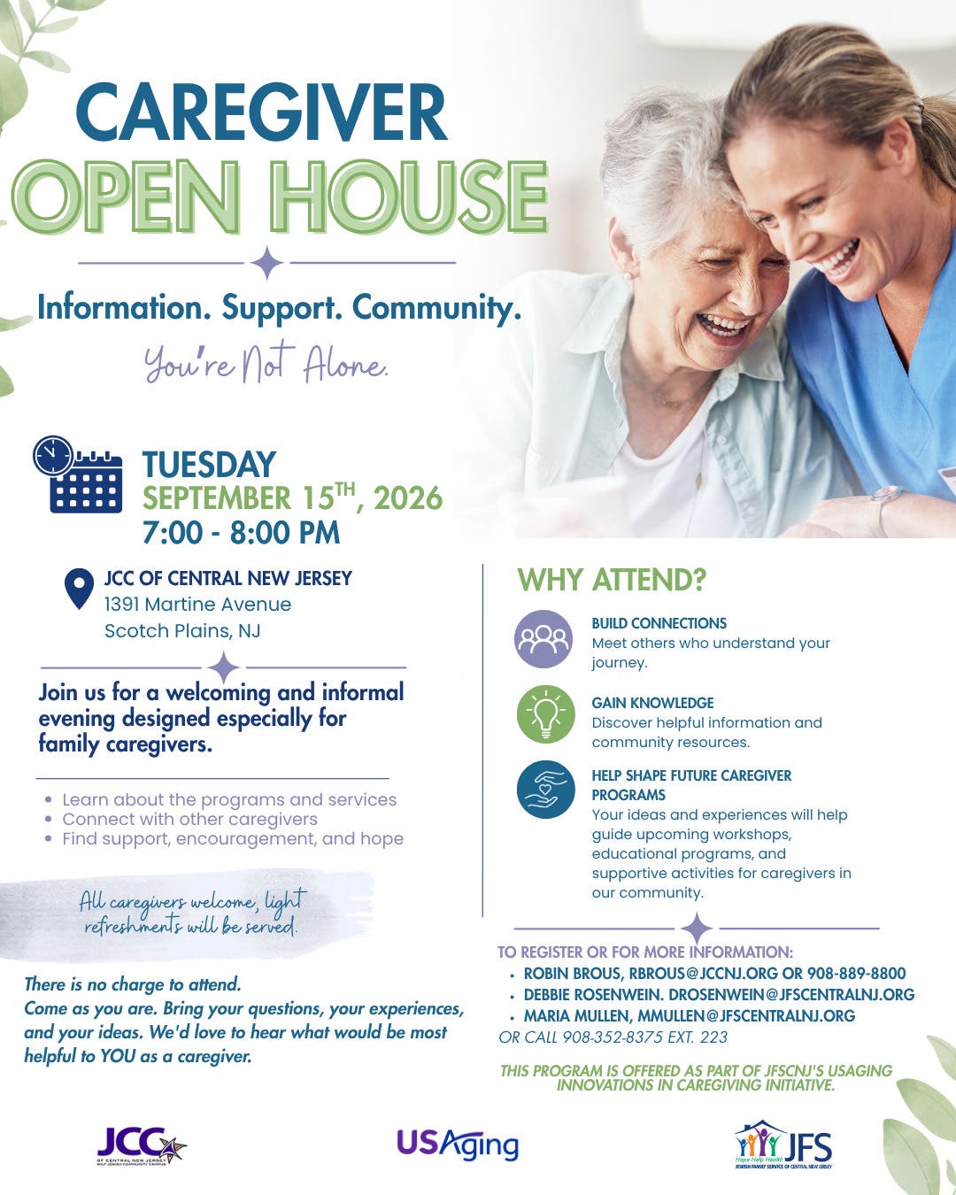 Caregiver Open House
