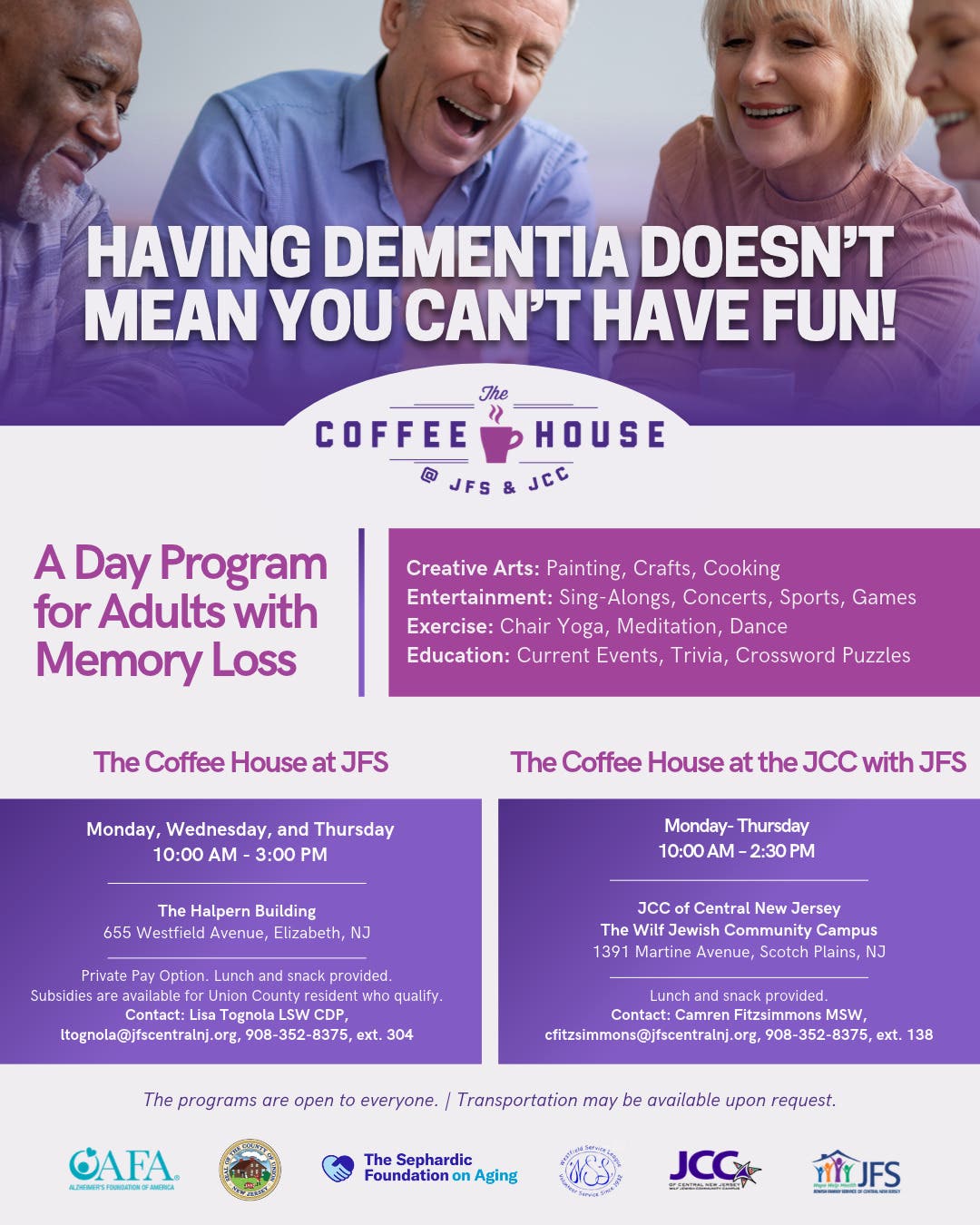 The Coffee House at JFS & JCC