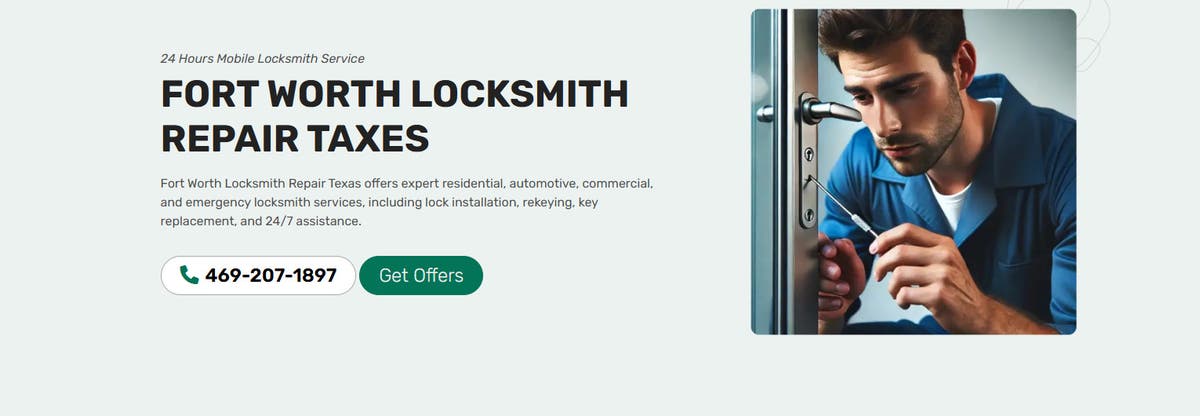 At Fort Worth Locksmith Repair Texas