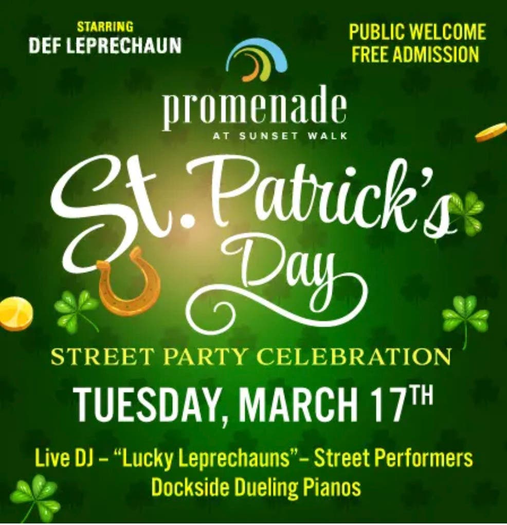 St. Patrick’s Day Street Party & Celebration