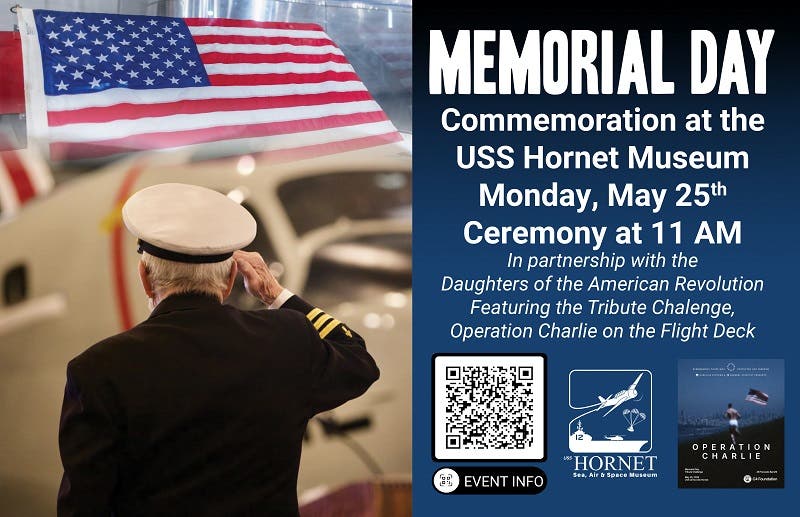 USS Hornet Memorial Day 2026
