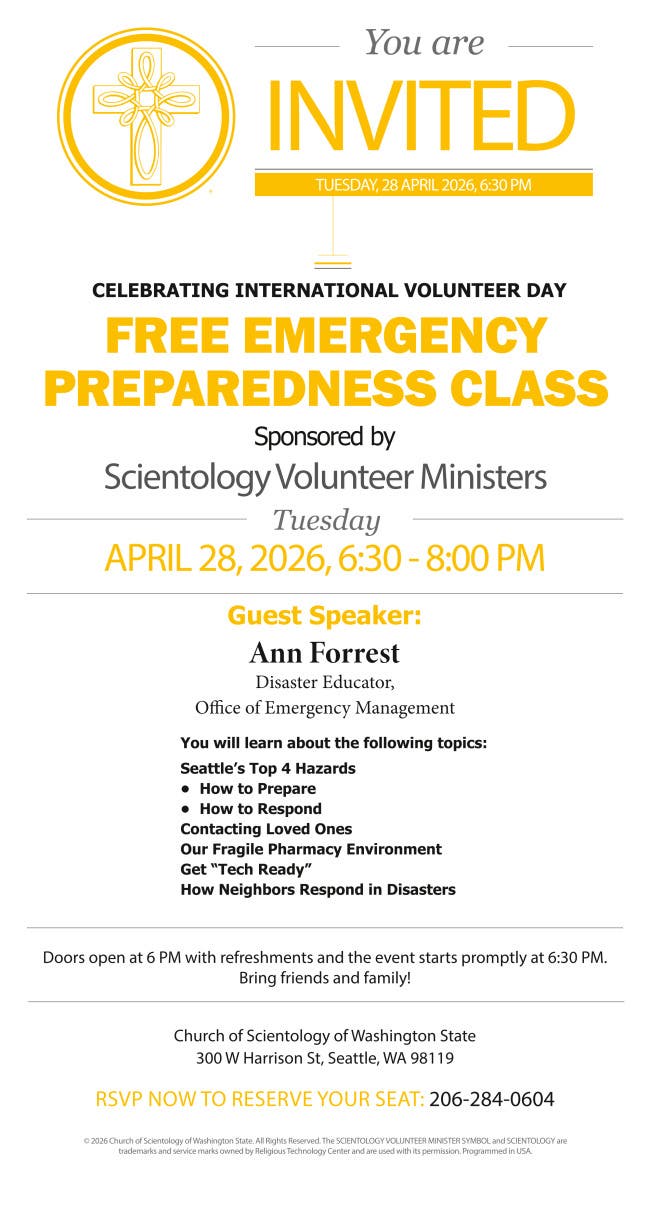 Free Emergency Preparedness Class