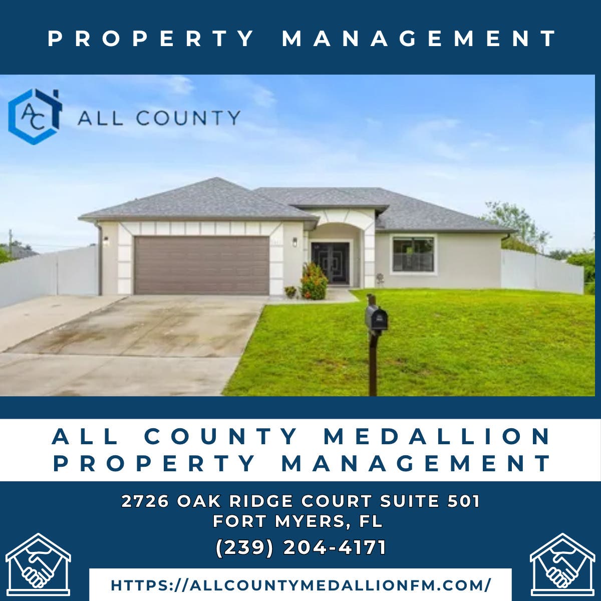 Property Management in Fort Myers - All County Medallion Property Management