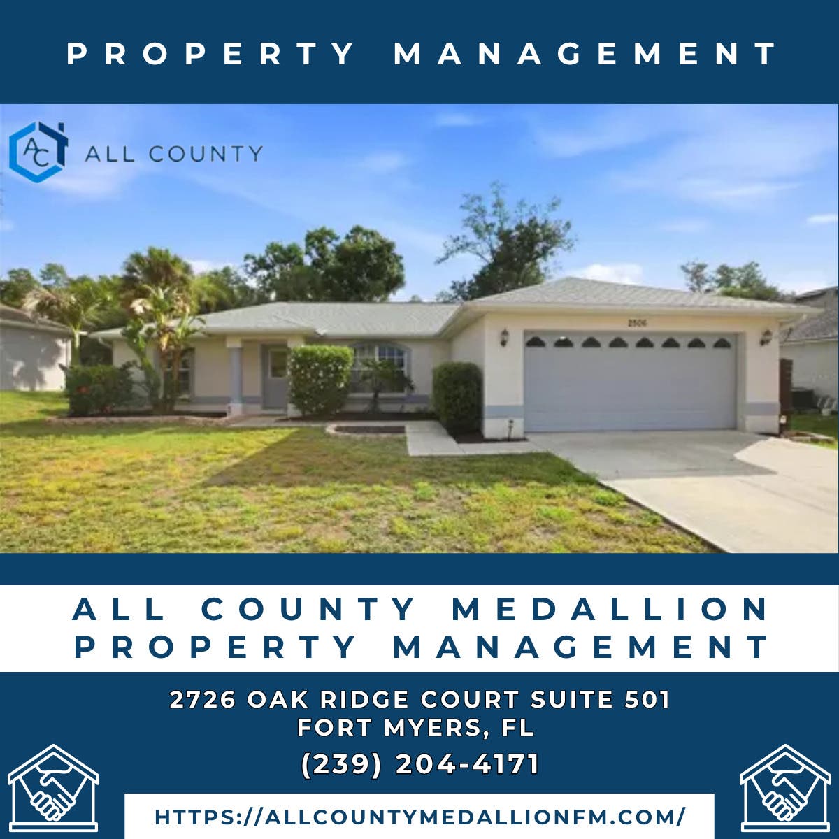 Property Management in Fort Myers - All County Medallion Property Management