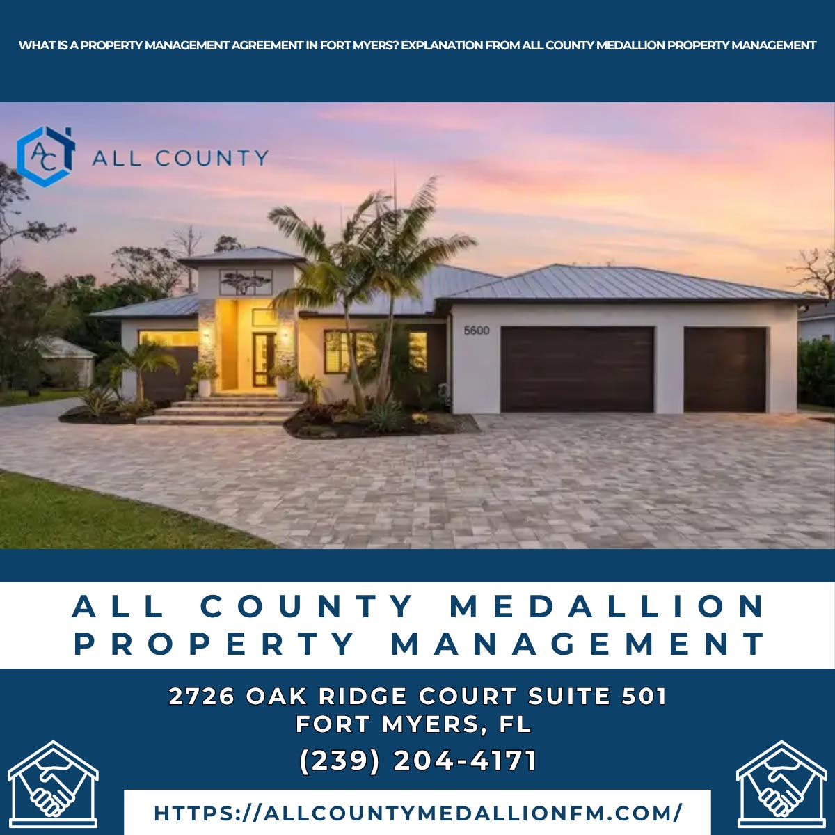 What Is a Property Management Agreement in Fort Myers? Explanation From All County Medallion Propert
