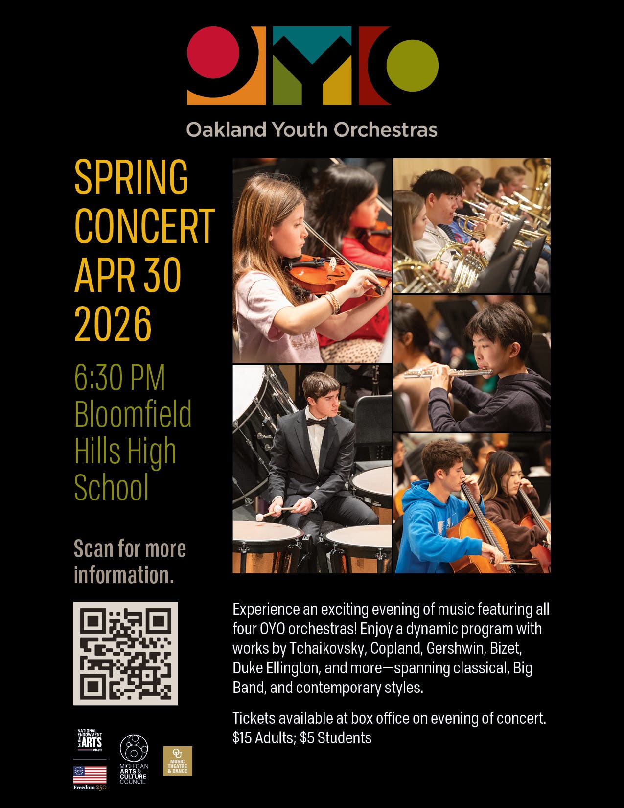 Oakland Youth Orchestras (OYO) Spring Concert