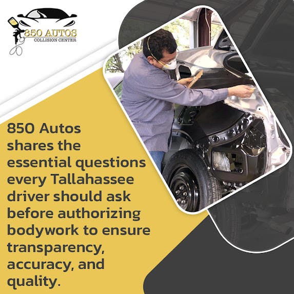 850 Autos Collision Center Releases New Collision Repair Guidance for Tallahassee Drivers