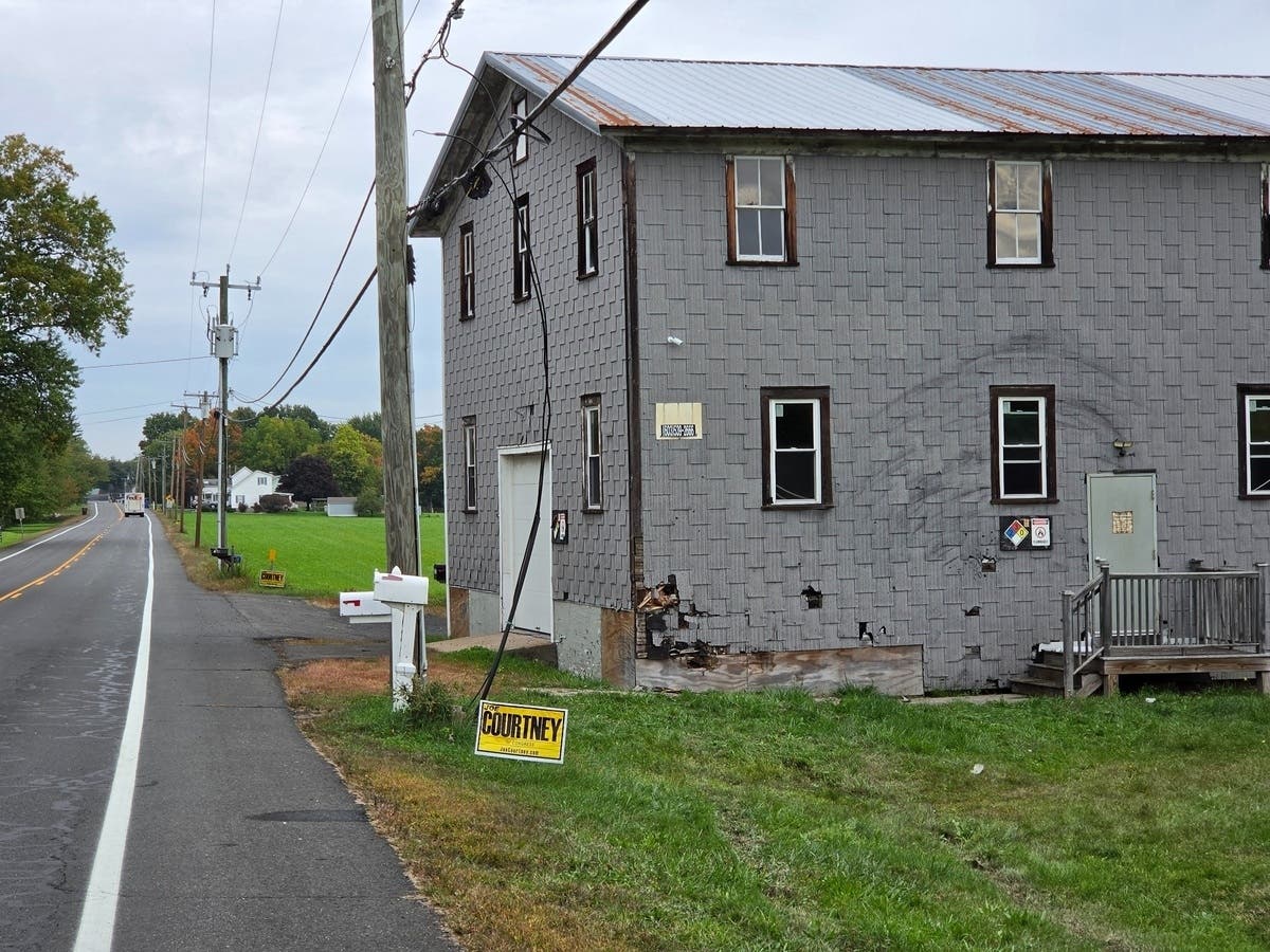 A crash was reported Thursday morning near 425 South Grand Street in Suffield.