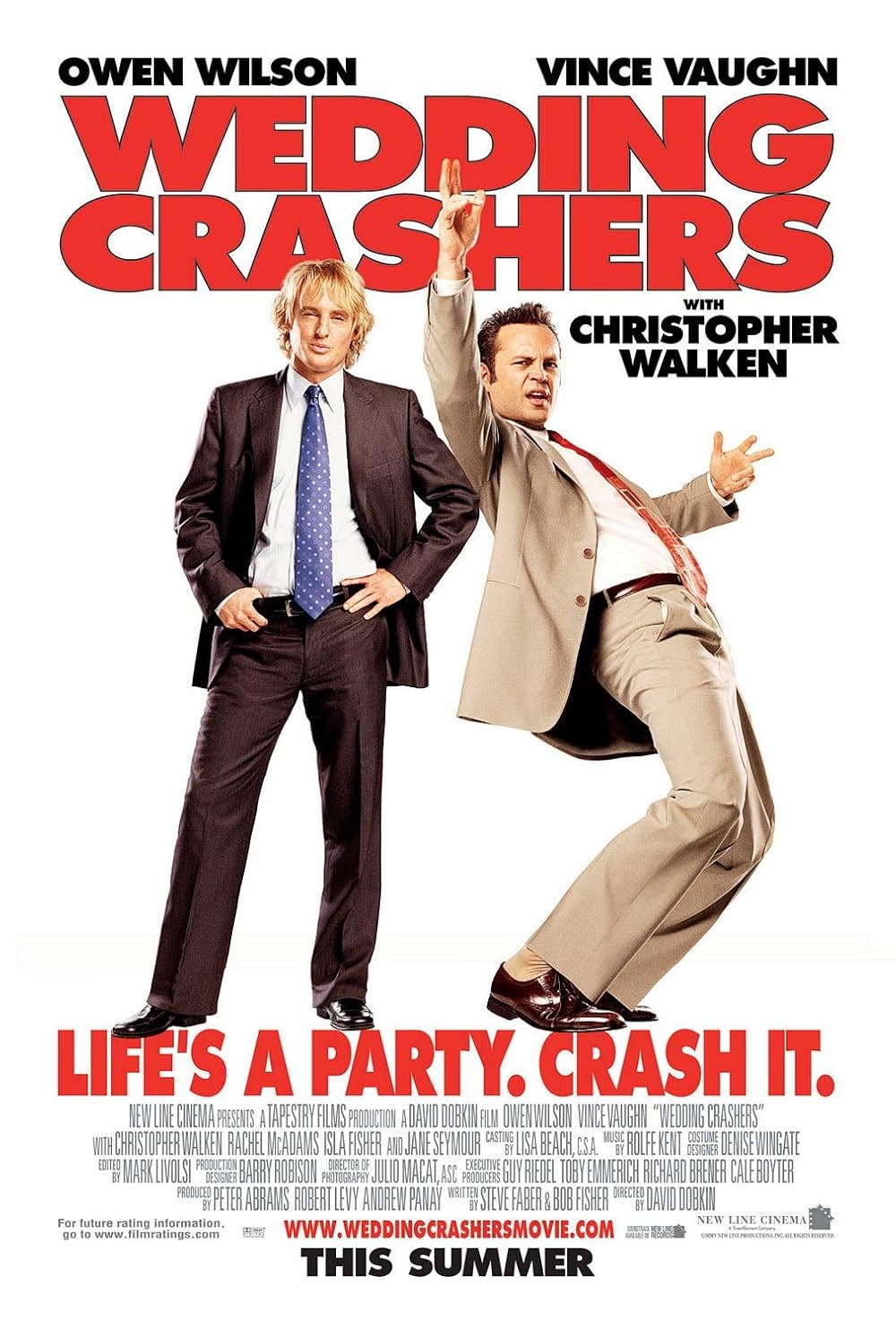 Come See Wedding Crashers on Friday, May 1, 2026, At Rooftop Cinema Club 
