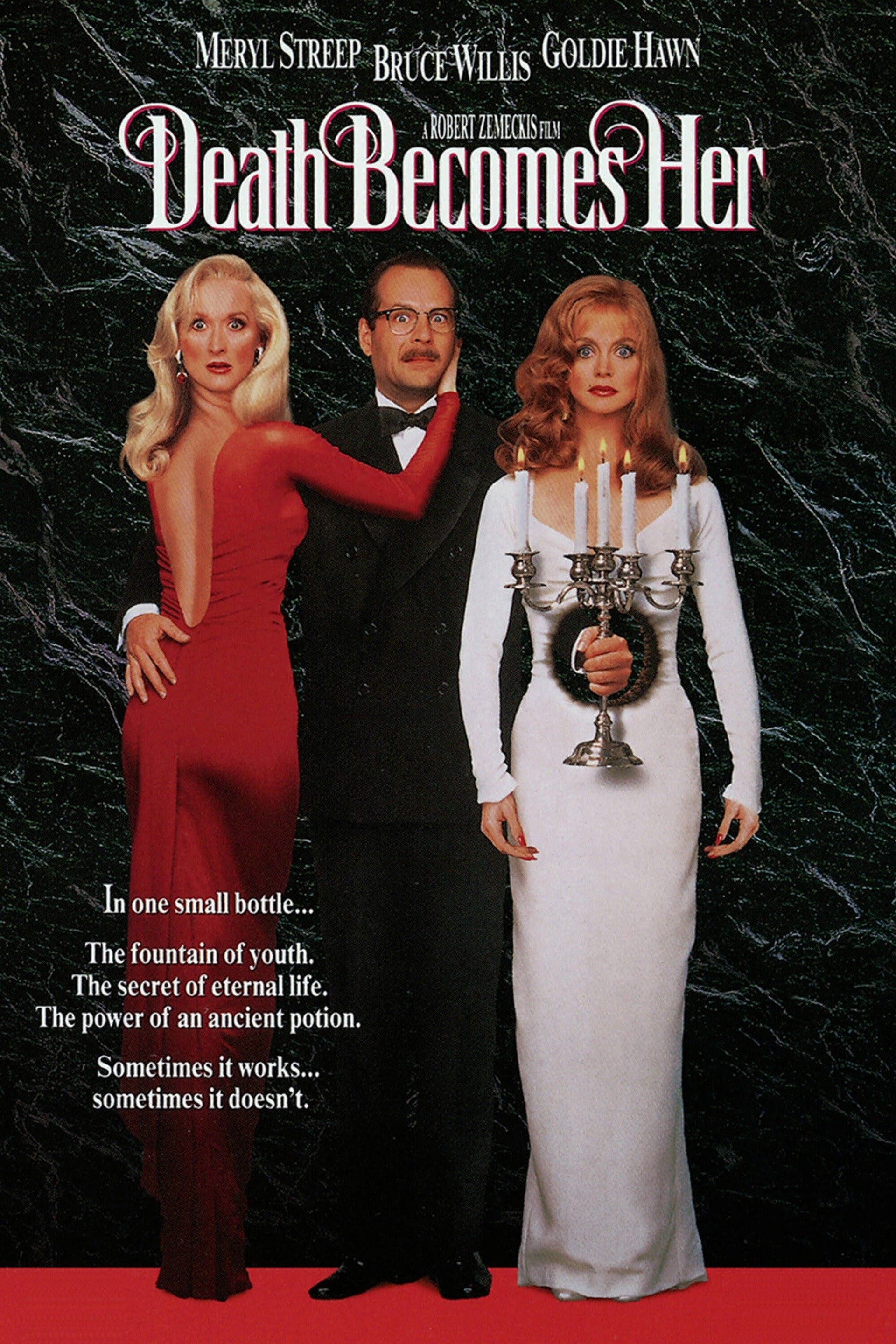 Come See Death Becomes Her on Sunday, June 7th, 2026, At Rooftop Cinema Club 