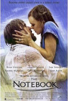 Come See The Notebook on Friday, August 7th, 2026, At Rooftop Cinema Club