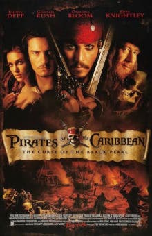 Come See Pirates of the Caribbean: The Curse of the Black Pearl on Sunday, August 9th, 2026, At Roof
