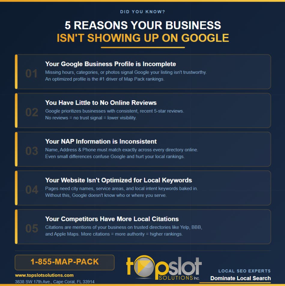 Why Your Business Isn’t Showing on Google (And How to Fix It) 🚀📍