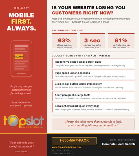 Mobile-First Matters for Local SEO 📱