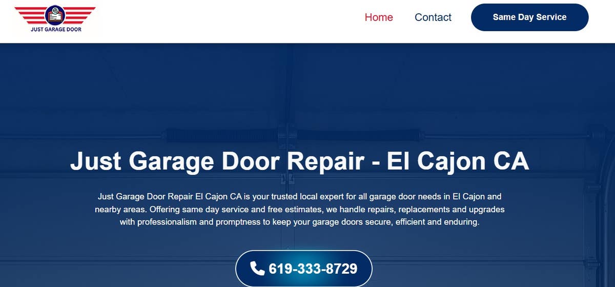Just Garage Door Repair El Cajon CA