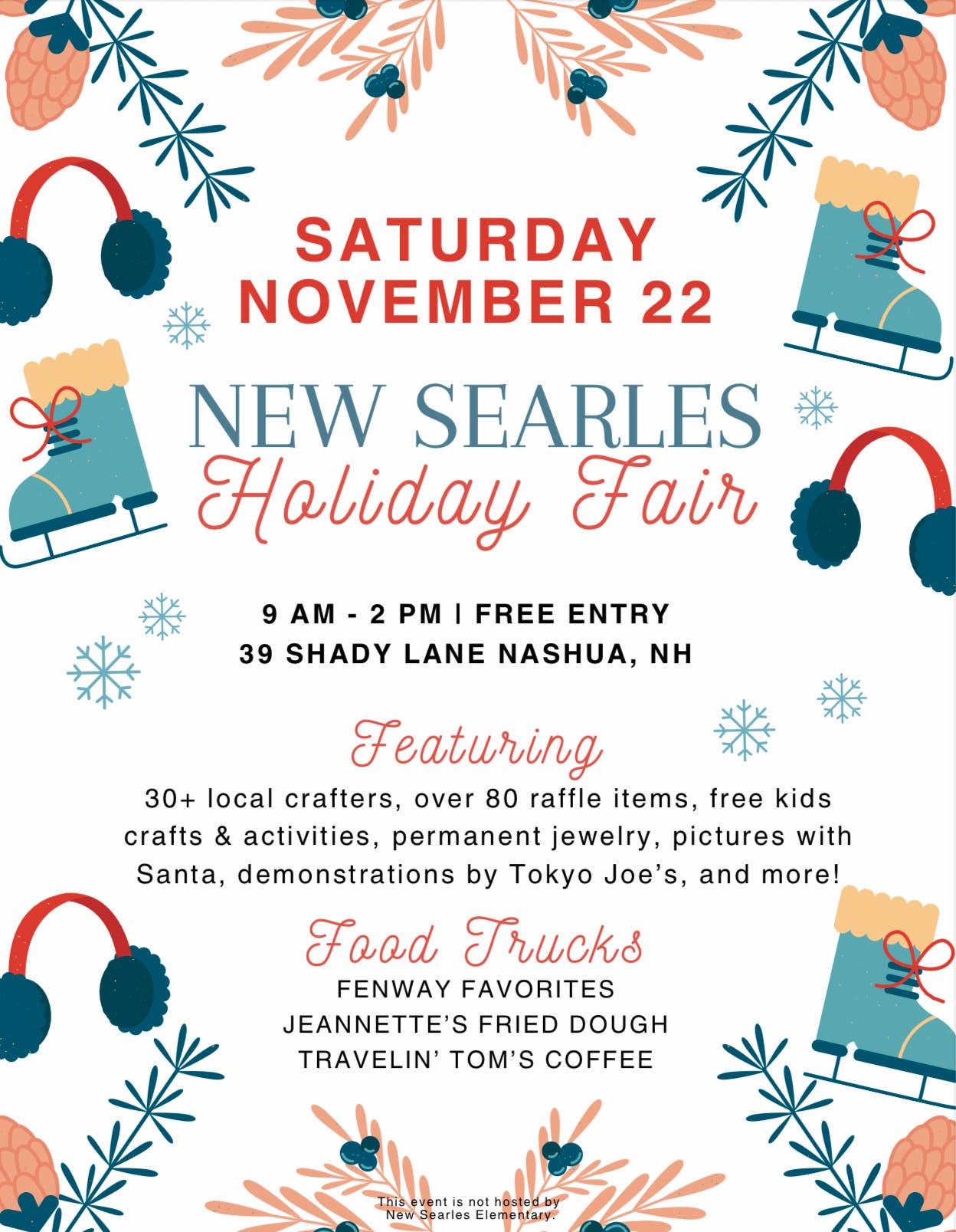 New Searles Holiday Craft Fair