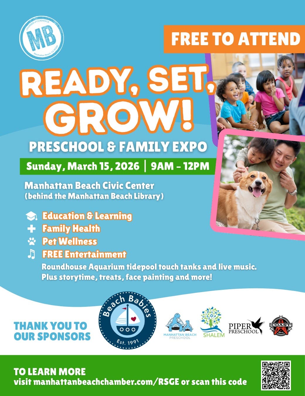 Ready, Set, Grow! Preschool & Family Expo