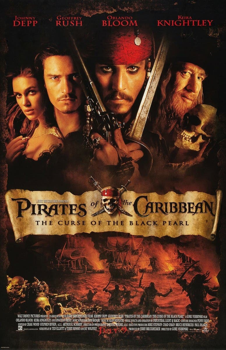 Rooftop Cinema Club: Pirates of the Caribbean: The Curse of the Black Pearl on Friday, August 14th