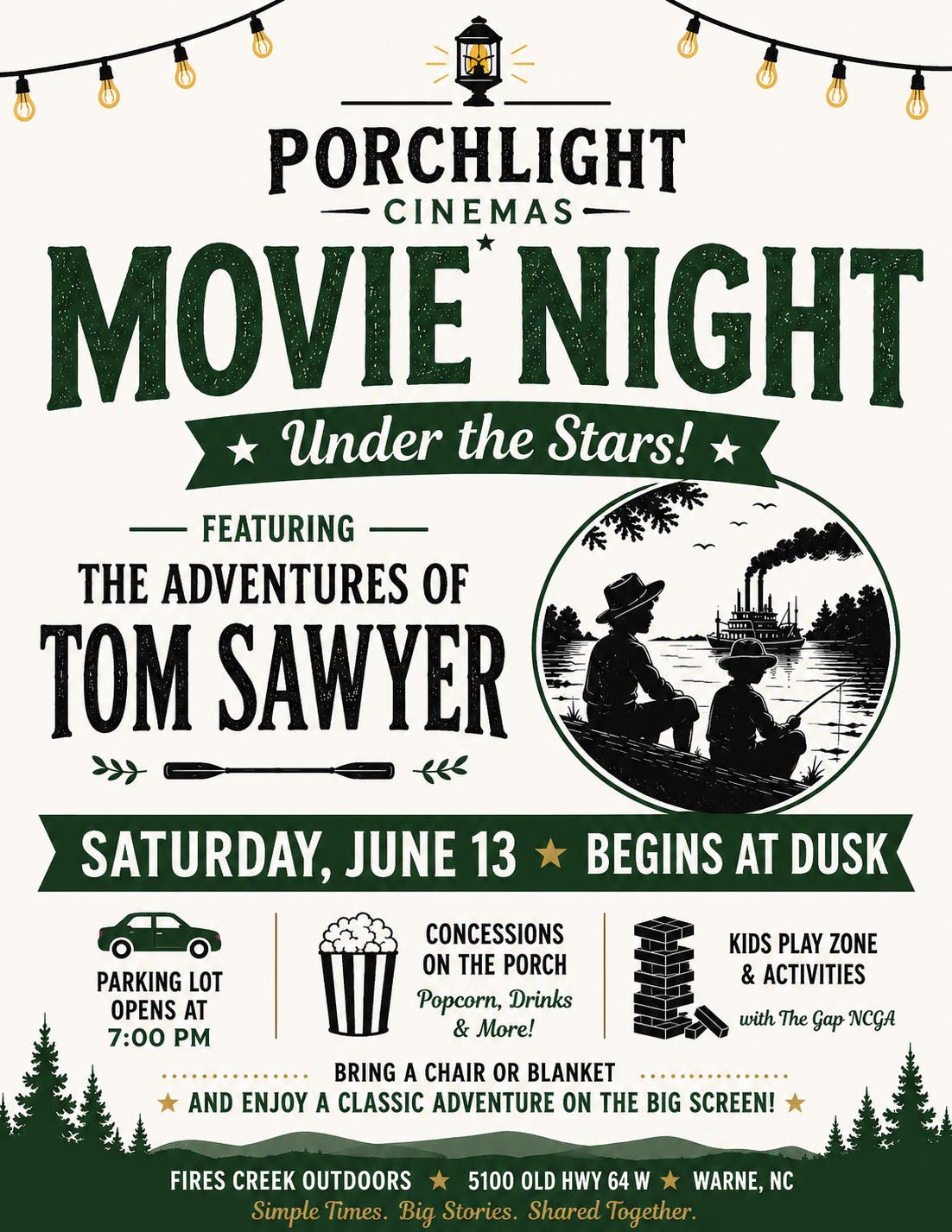 Porchlight Cinemas: The Adventures of Tom Sawyer