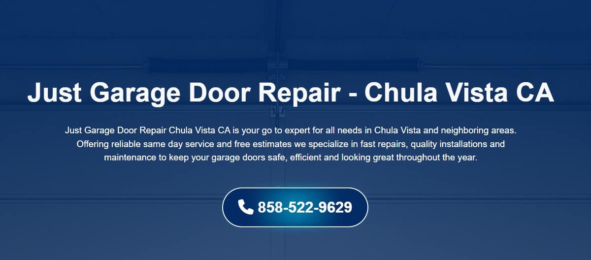 Just Garage Door Repair Chula Vista CA