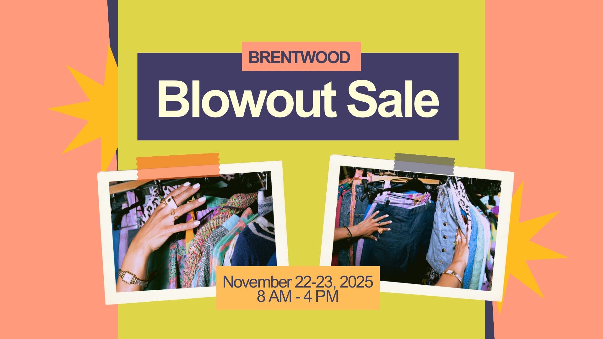 💎 MEGA Designer Estate/Wholesale Pop-Up Sale in Brentwood! 💎