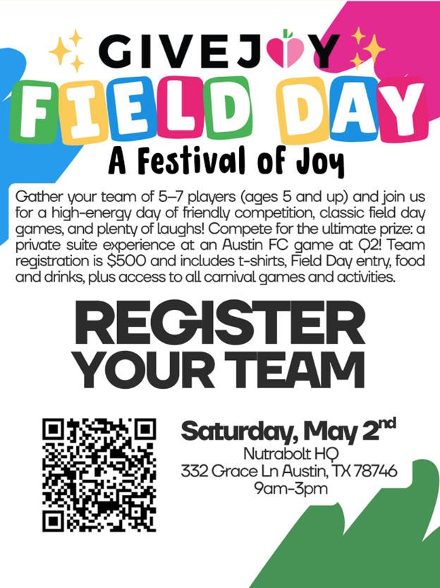 GiveJoy Field Day & Carnival 