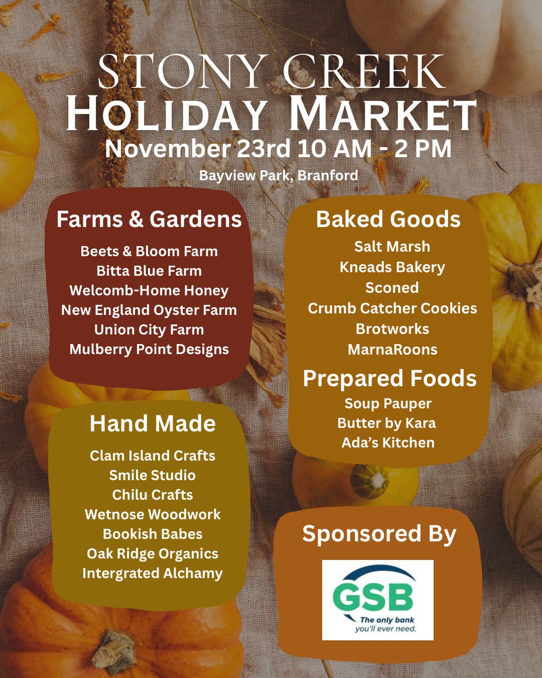 Stony Creek Holiday Market