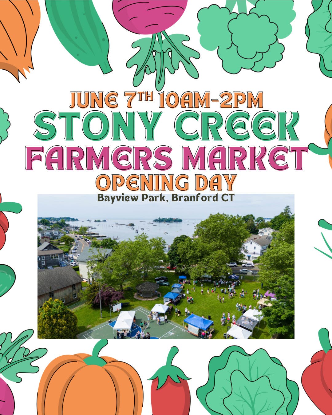 Stony Creek Farmers Market Opening Day