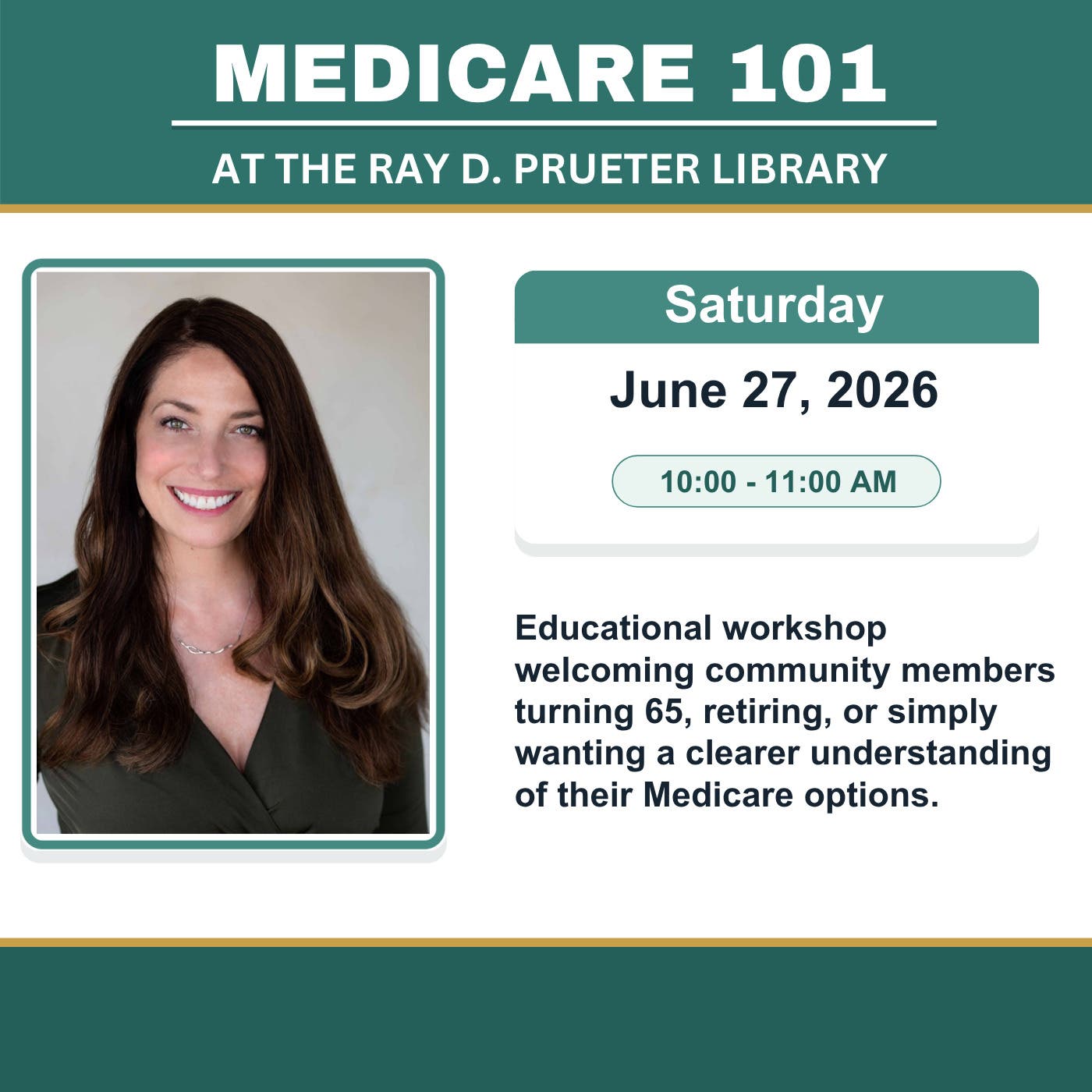 Educational Workshop: Medicare 101