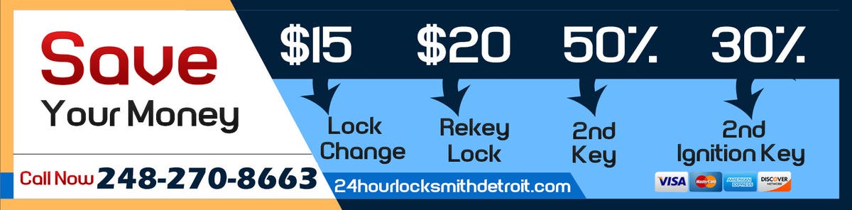 24 Hour Locksmith Detroit MI