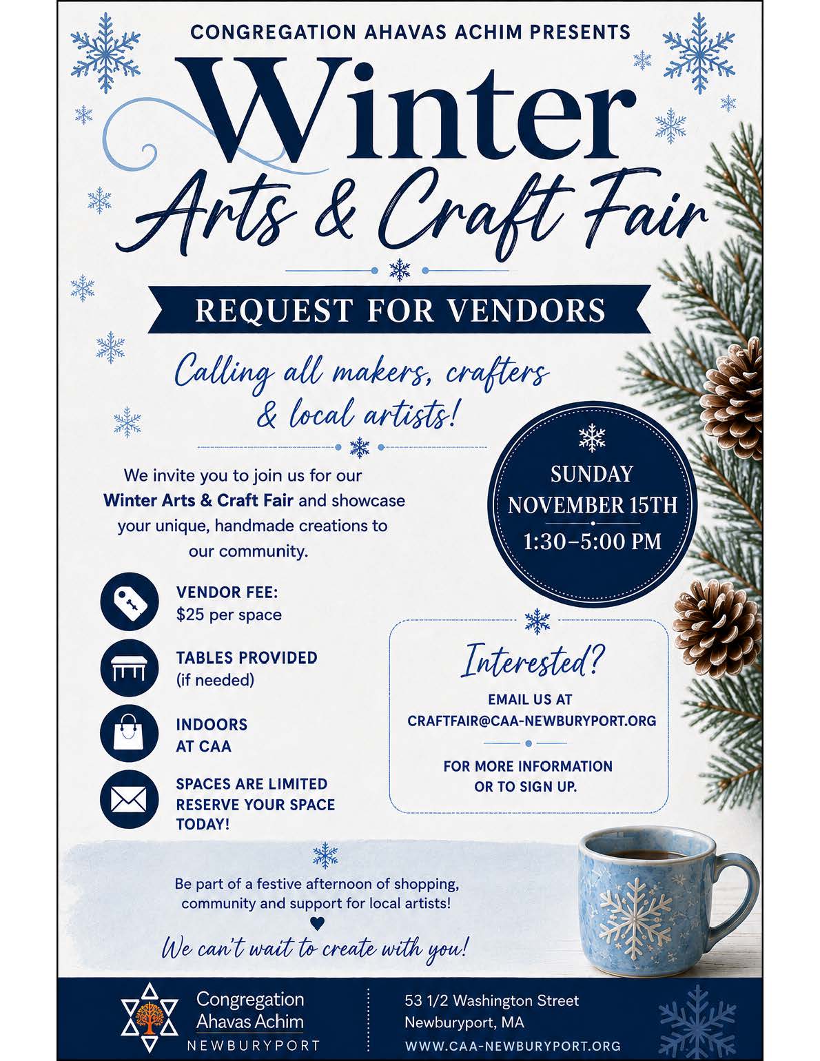 Winter Craft Fair!