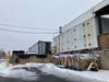 A business property after a snow storm in Hillsborough, NJ