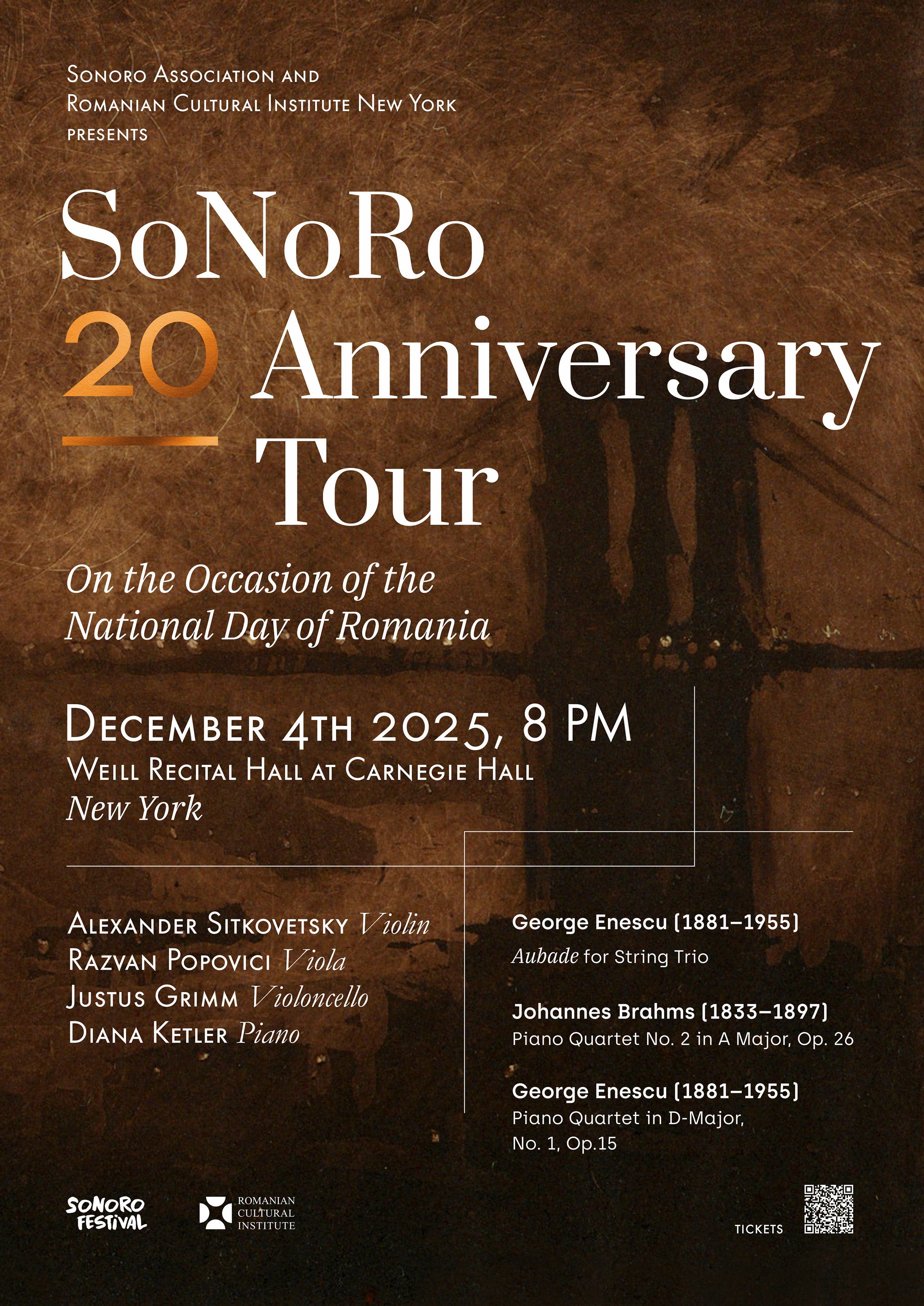 20 Years of SONORO Festival: On The Occasion of the National Day of Romania