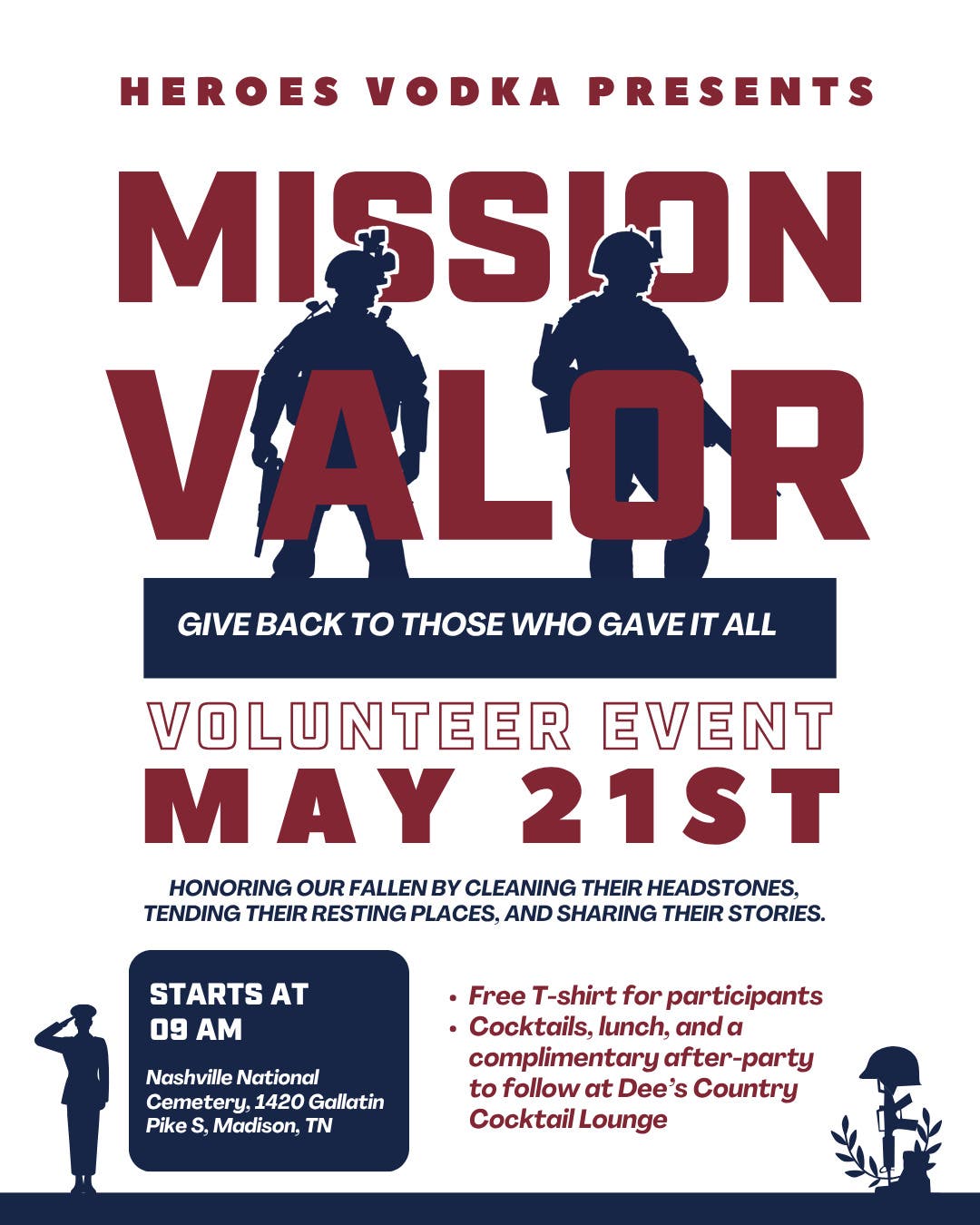 Heroes Vodka's Mission Valor