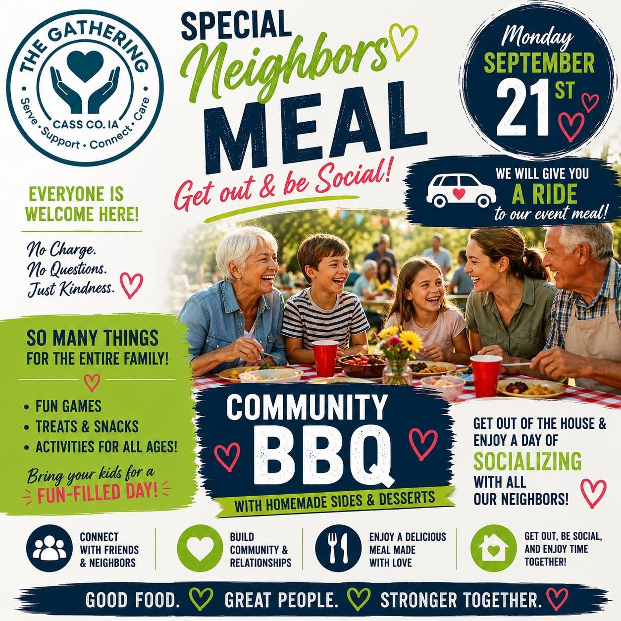 Special Neighbors Meal Community BBQ