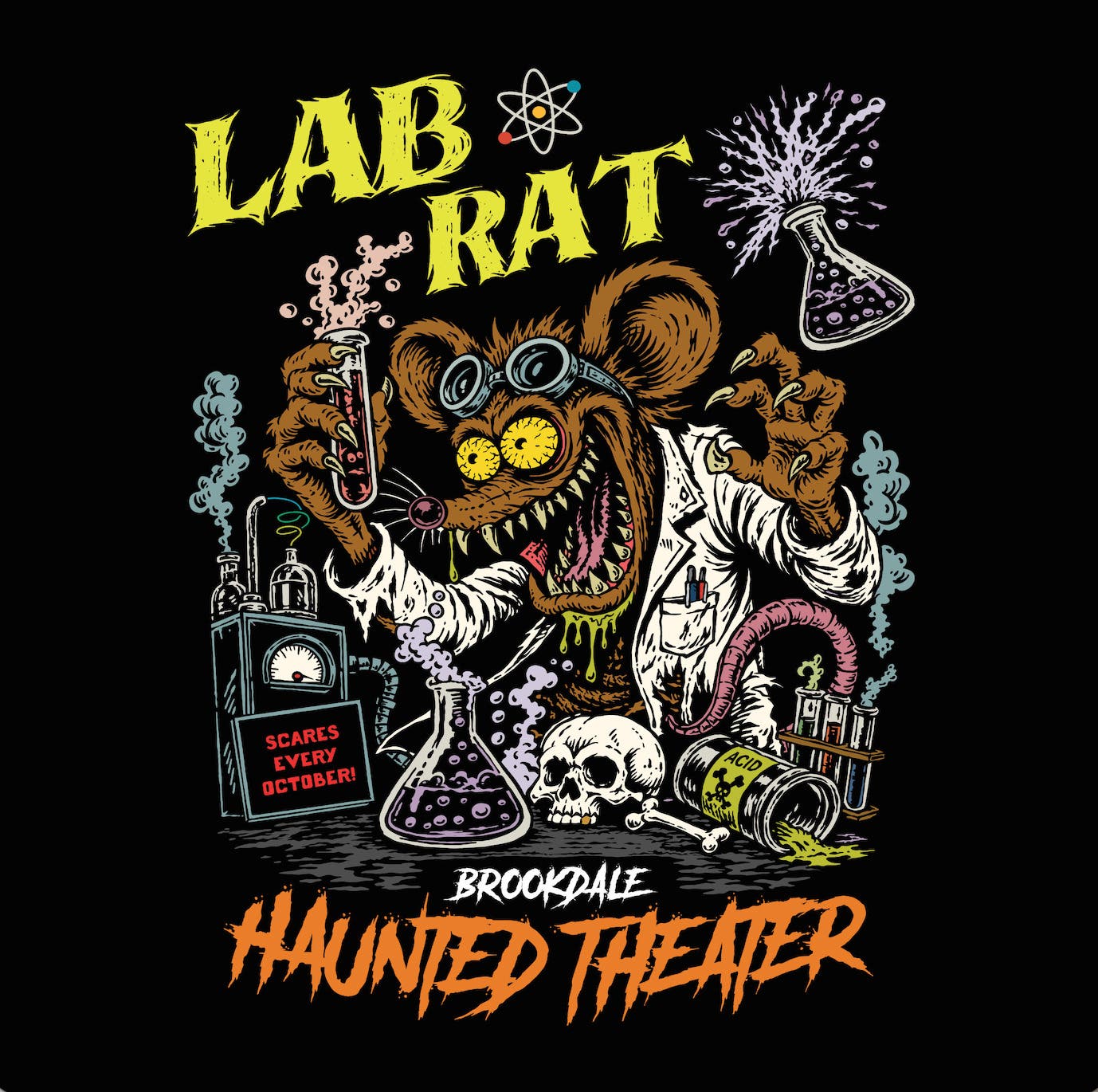 Brookdale Haunted Theater Returns For 23rd Year Of Frights, Halloween Fun (Oct. 16–18, 23–25, 29–30)