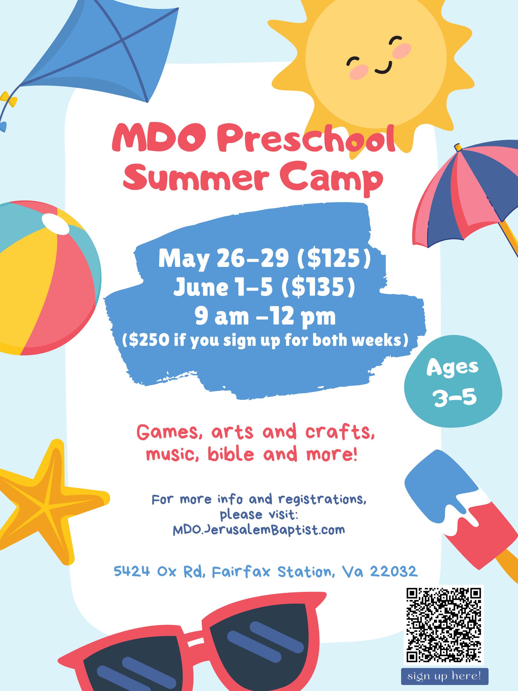 Preschool Summer Camp