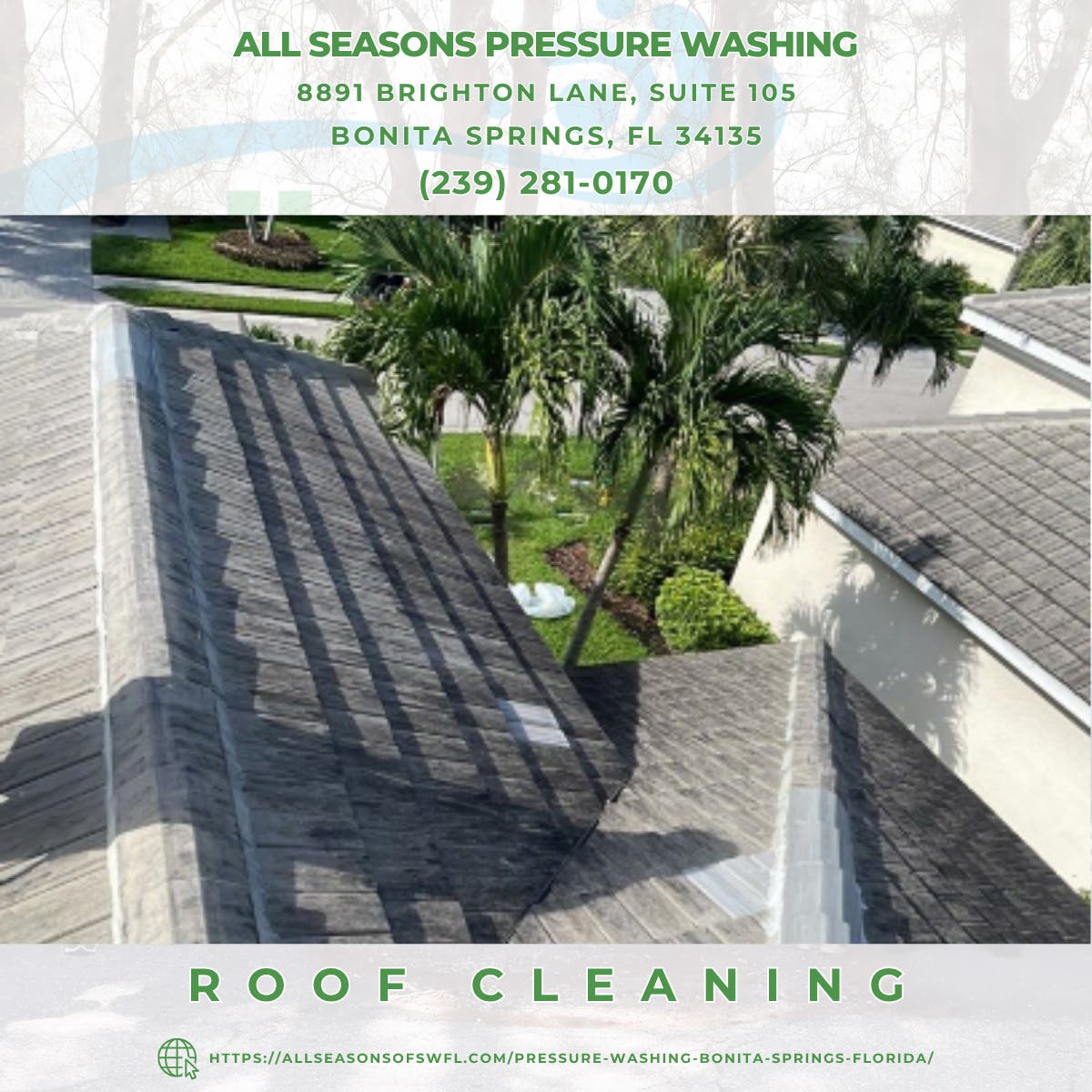 Roof Cleaning in Bonita Springs - All Seasons Pressure Washing