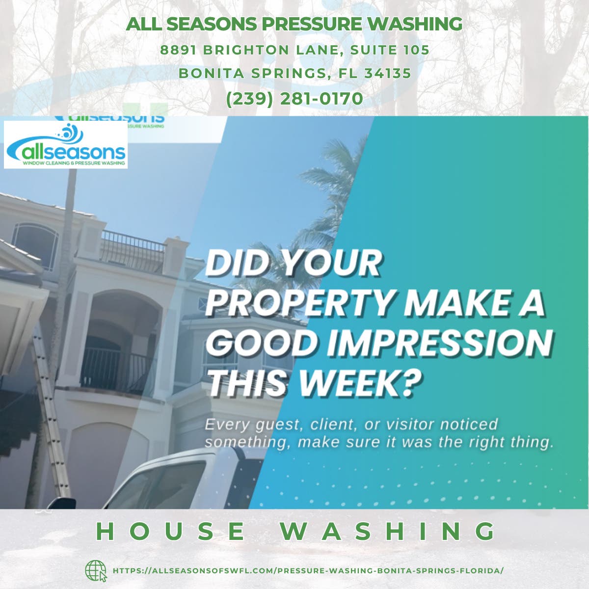 House Washing in Bonita Springs - All Seasons Pressure Washing