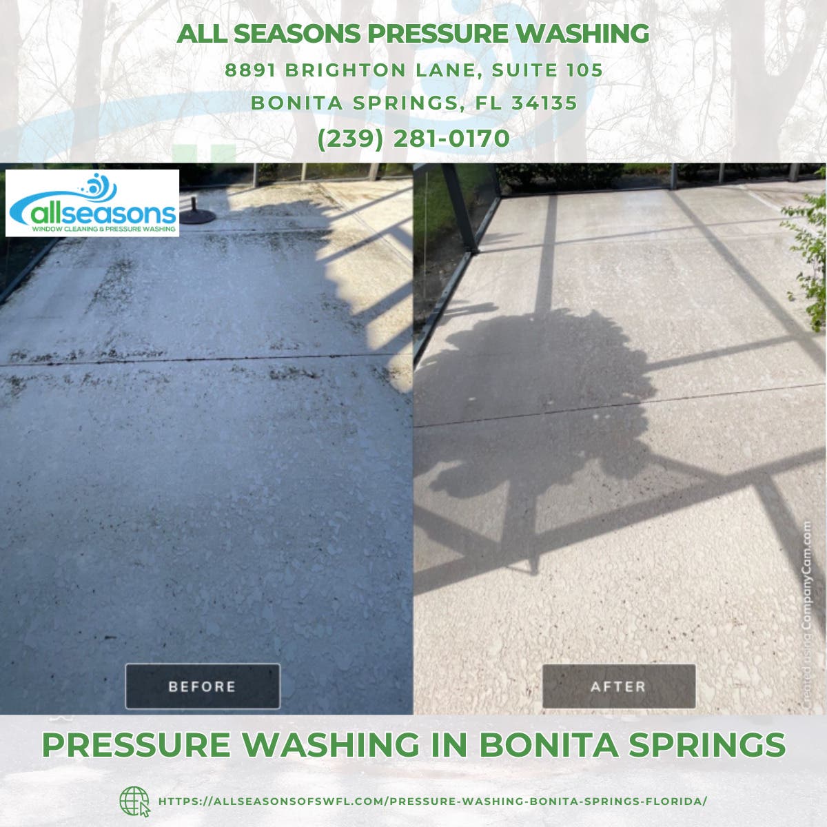 Pressure Washing in Bonita Springs - All Seasons Pressure Washing
