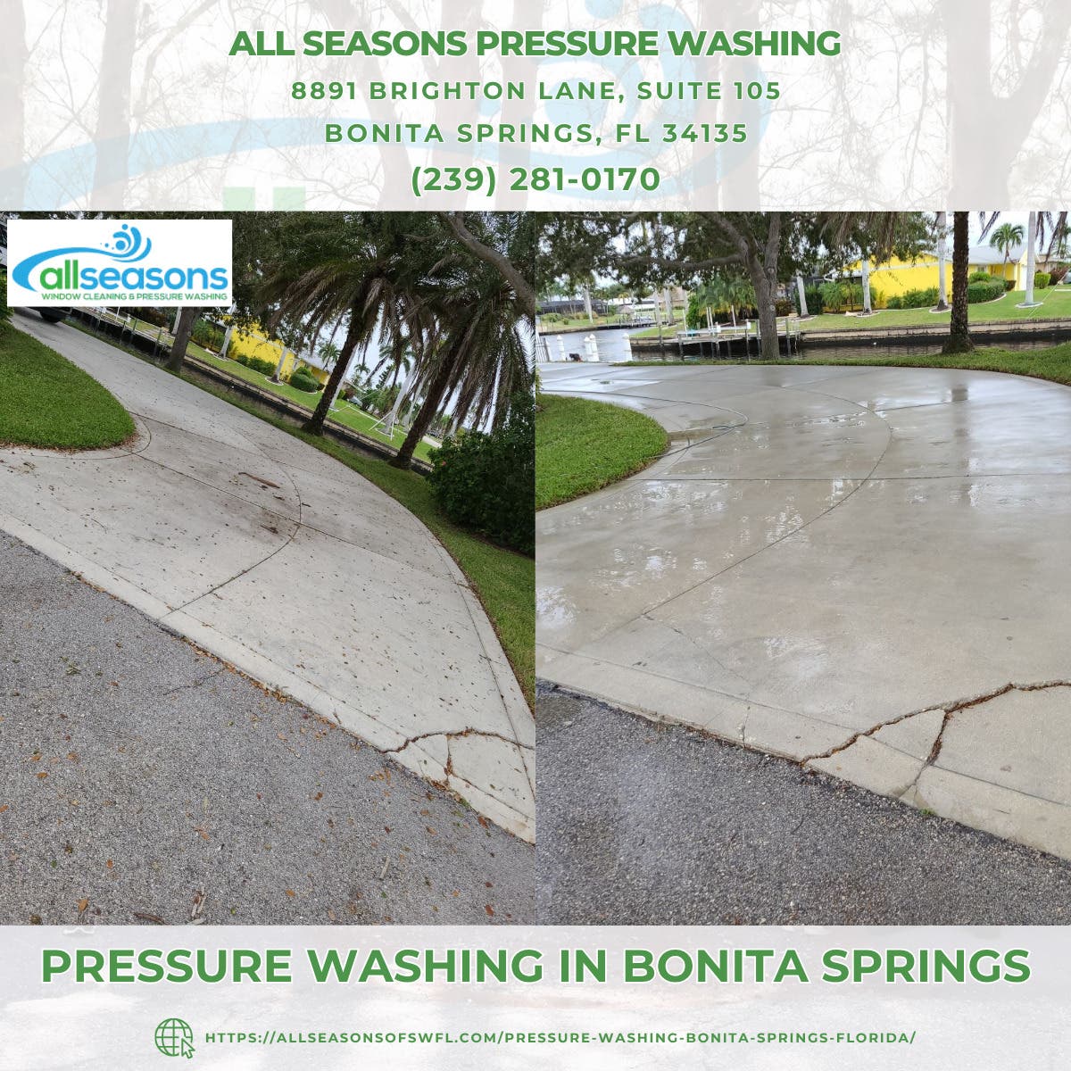 Pressure Washing in Bonita Springs - All Seasons Pressure Washing