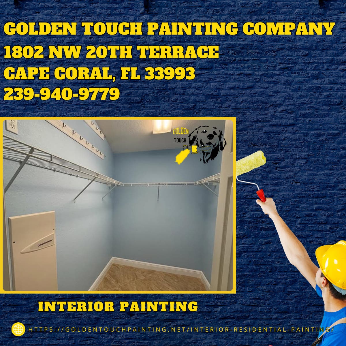 Interior Painting in Cape Coral - Golden Touch Painting Company