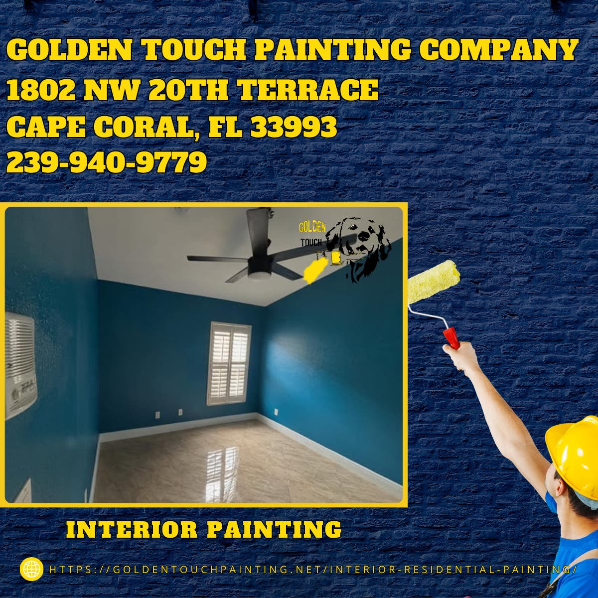 Interior Painting in Cape Coral - Golden Touch Painting Company