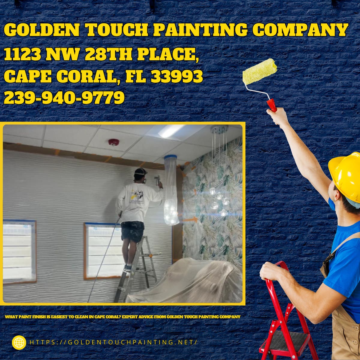 What Paint Finish Is Easiest to Clean in Cape Coral? Expert Advice From Golden Touch Painting Compan