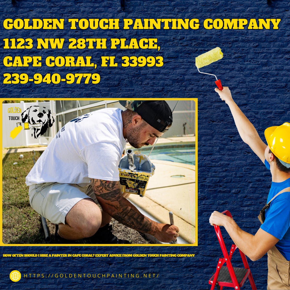 How Often Should I Hire a Painter in Cape Coral? Expert Advice From Golden Touch Painting Company
